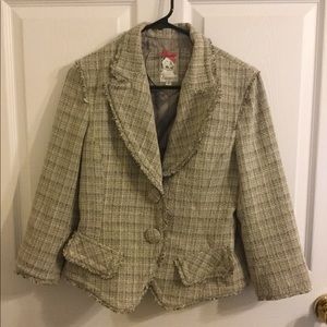 Yoana Baraschi tweed blazer